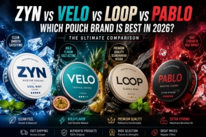 ZYN vs VELO vs LOOP vs Pablo nicotine pouch comparison in 2026