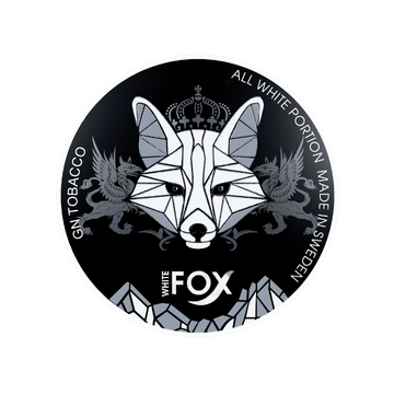 White Fox Black Slim All White Portion 17mg