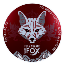 White Fox Full Charge Slim All White Portion 16.5mg