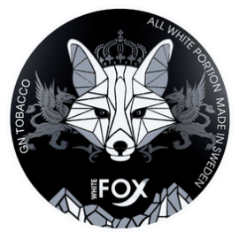 White Fox Black Slim All White Portion 17mg